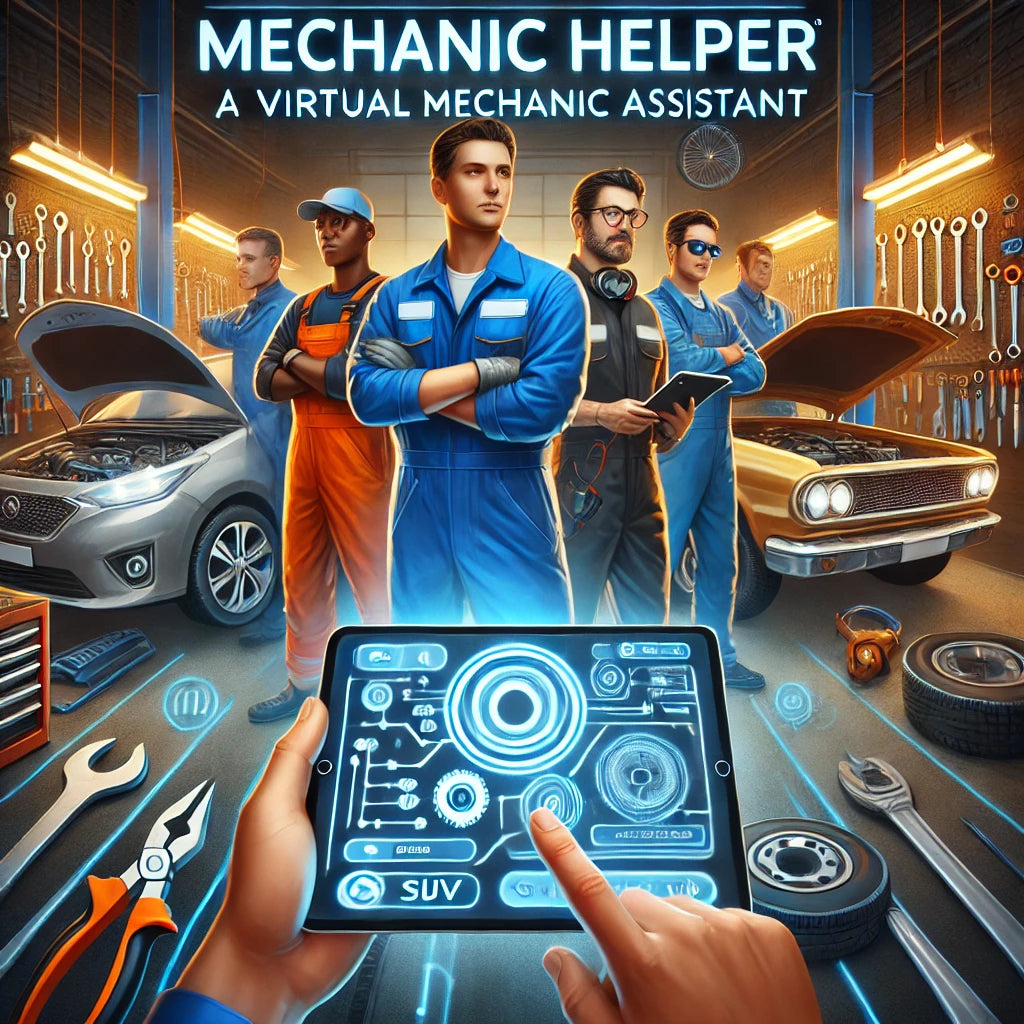 Mechanic Helper: Your Expert Virtual Mechanic for Car, Truck, SUV, and Motorcycle Repairs